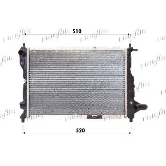 Racire Motor, Radiator FRIGAIR 0131.3024