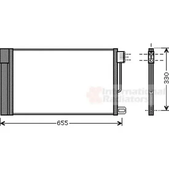 Condensator, Climatizare ABAKUS 016-016-0014