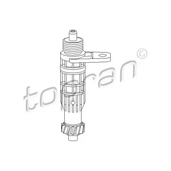 Angrenaj Unghiular, Cablu Tahometru TOPRAN 201 534