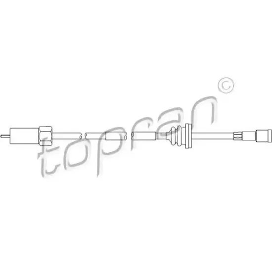 Arbore Tahometru TOPRAN 202 222