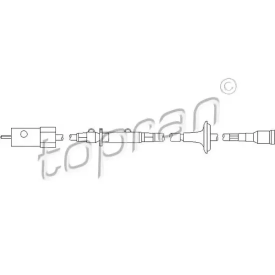 Arbore Tahometru TOPRAN 205 930