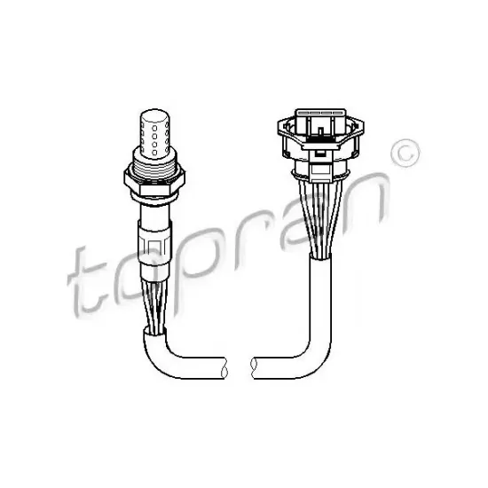 Sonda Lambda TOPRAN 207 053