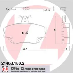 Set Placute Frana, Frana Disc