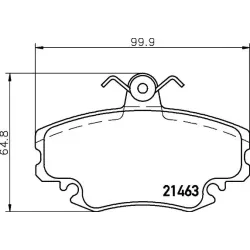 Set Placute Frana, Frana Disc