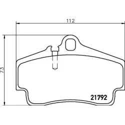 Set Placute Frana, Frana Disc