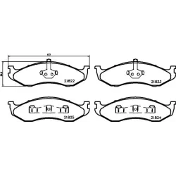 Set Placute Frana, Frana Disc