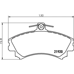 Set Placute Frana, Frana Disc