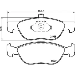 Set Placute Frana, Frana Disc