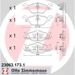 Set Placute Frana, Frana Disc