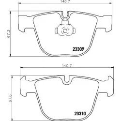 Set Placute Frana, Frana Disc