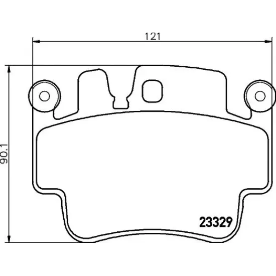 Set Placute Frana, Frana Disc TEXTAR 2332902