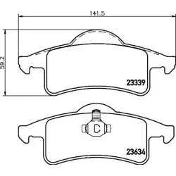 Set Placute Frana, Frana Disc