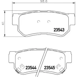 Set Placute Frana, Frana Disc