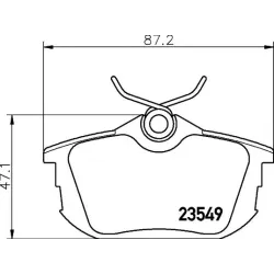 Set Placute Frana, Frana Disc