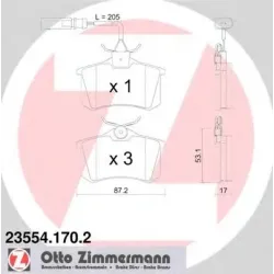 Set Placute Frana, Frana Disc