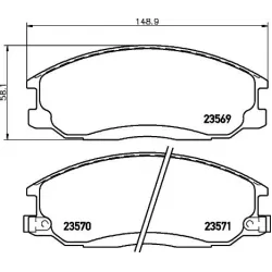 Set Placute Frana, Frana Disc