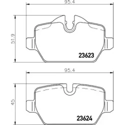 Set Placute Frana, Frana Disc