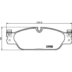 Set Placute Frana, Frana Disc