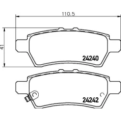 Set Placute Frana, Frana Disc