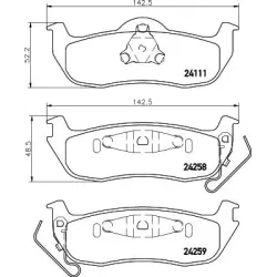 Set Placute Frana, Frana Disc