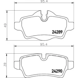 Set Placute Frana, Frana Disc