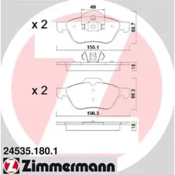 Set Placute Frana, Frana Disc