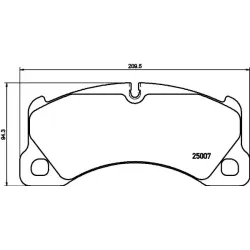 Set Placute Frana, Frana Disc