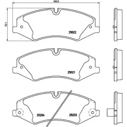 Set Placute Frana, Frana Disc