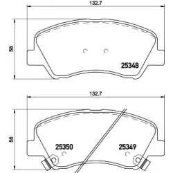 Set Placute Frana, Frana Disc