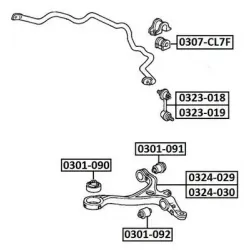 Brat / Bieleta Suspensie, Stabilizator