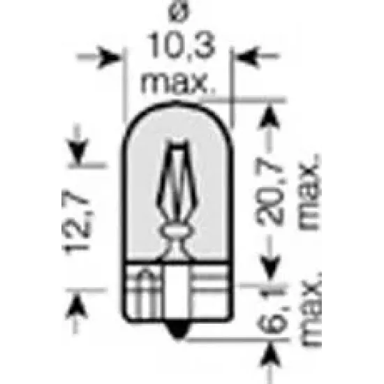 Lumina Aditionala Frana, Lumini Bord, Bec OSRAM 2820