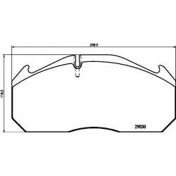 Set Placute Frana, Frana Disc