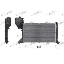 Racire Motor, Radiator