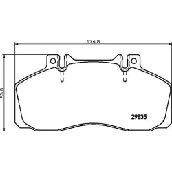 Set Placute Frana, Frana Disc