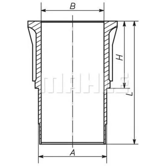 Camasa Cilindru MAHLE ORIGINAL 021 WN 29 01