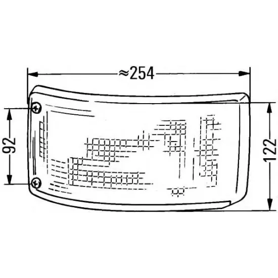 Semnalizator HELLA 2BA 004 119-001