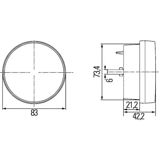 Lumini de Zi HELLA 2BE 980 690-101