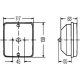 Lumina de Ceata Spate HELLA 2NE 003 236-001