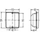 Lumina de Ceata Spate HELLA 2NE 003 236-301