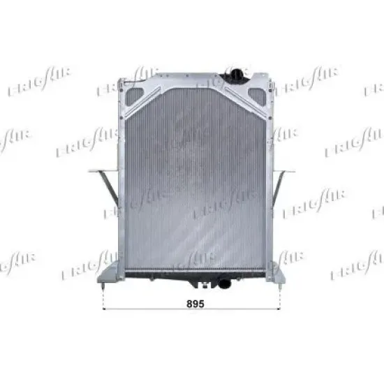 Racire Motor, Radiator FRIGAIR 0211.2005