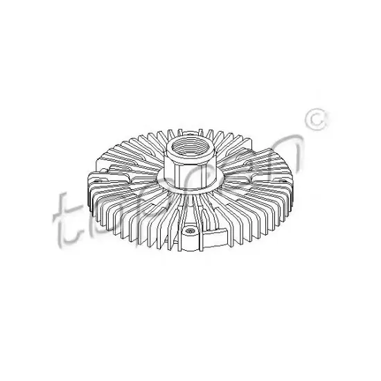 Ventilator Radiator, Cupla TOPRAN 302 003