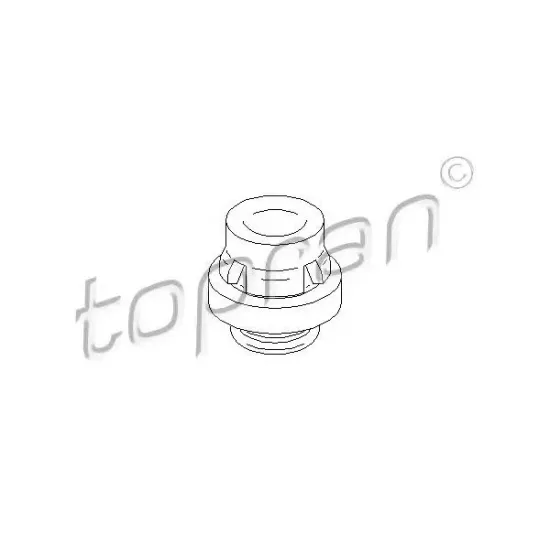 Suport Radiator TOPRAN 302 741