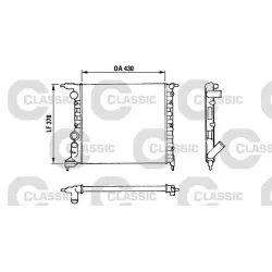 Racire Motor, Radiator