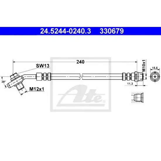 Furtun Frana ATE 24.5244-0240.3