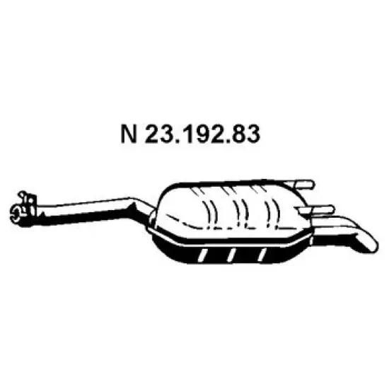 Toba Esapament Finala ERNST 375 02 3