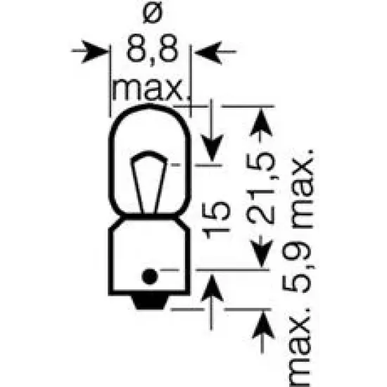 Lumini de Stationare, Lumini Interioare, Lumina Citire, Lumini Bord, Bec, Bec OSRAM 3860