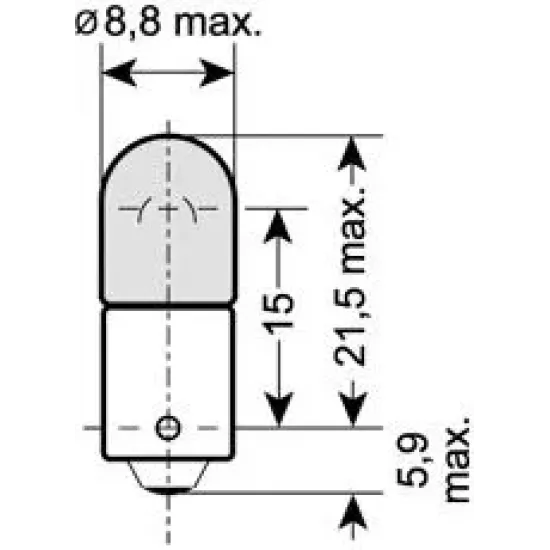 Lumini Interioare, Lumina Citire, Bec OSRAM 3886X