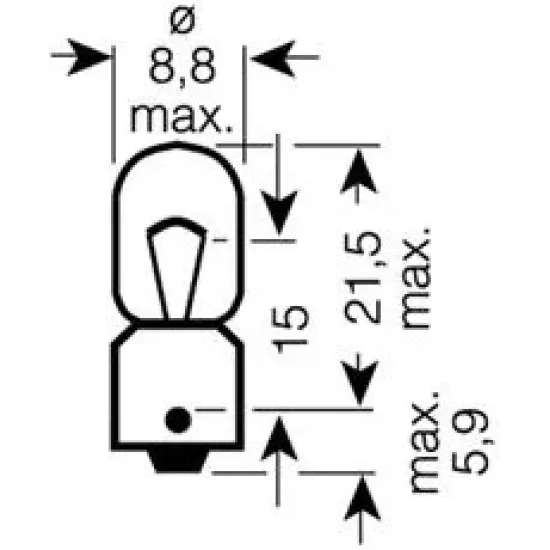 Iluminare Numar Circulatie, Lumini de Stationare, Iluminare Portbagaj, Lumini Interioare, Lumina Torpedou, Proiector Ceata, Lumina Citire, Semnalizator, Lampa Spate, Bec, Bec OSRAM 3893