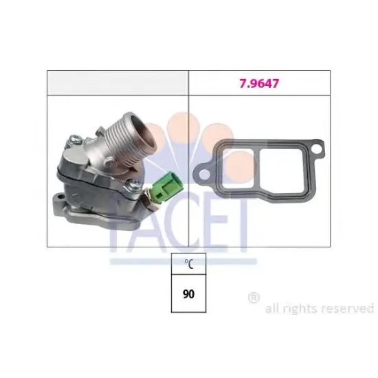 Lichid Racire, Termostat METZGER 4006208