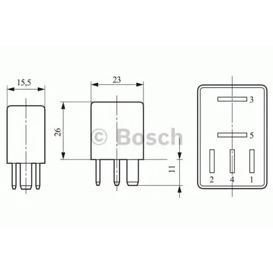 Curent Alimentare, Releu BOSCH 0 332 011 007